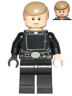 LEGO Minifigure -- Luke Skywalker (Jedi Master)-Star Wars / Star Wars Episode 4/5/6 -- SW0635 -- Creative Brick Builders